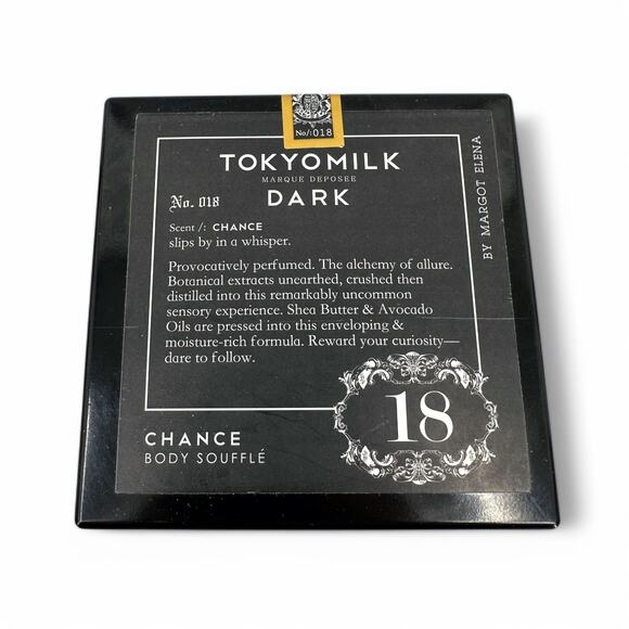 TokyoMilk Dark Chance No 18 Body Souffle Margot Elena 6oz 168g HTF - Picture 1 of 6